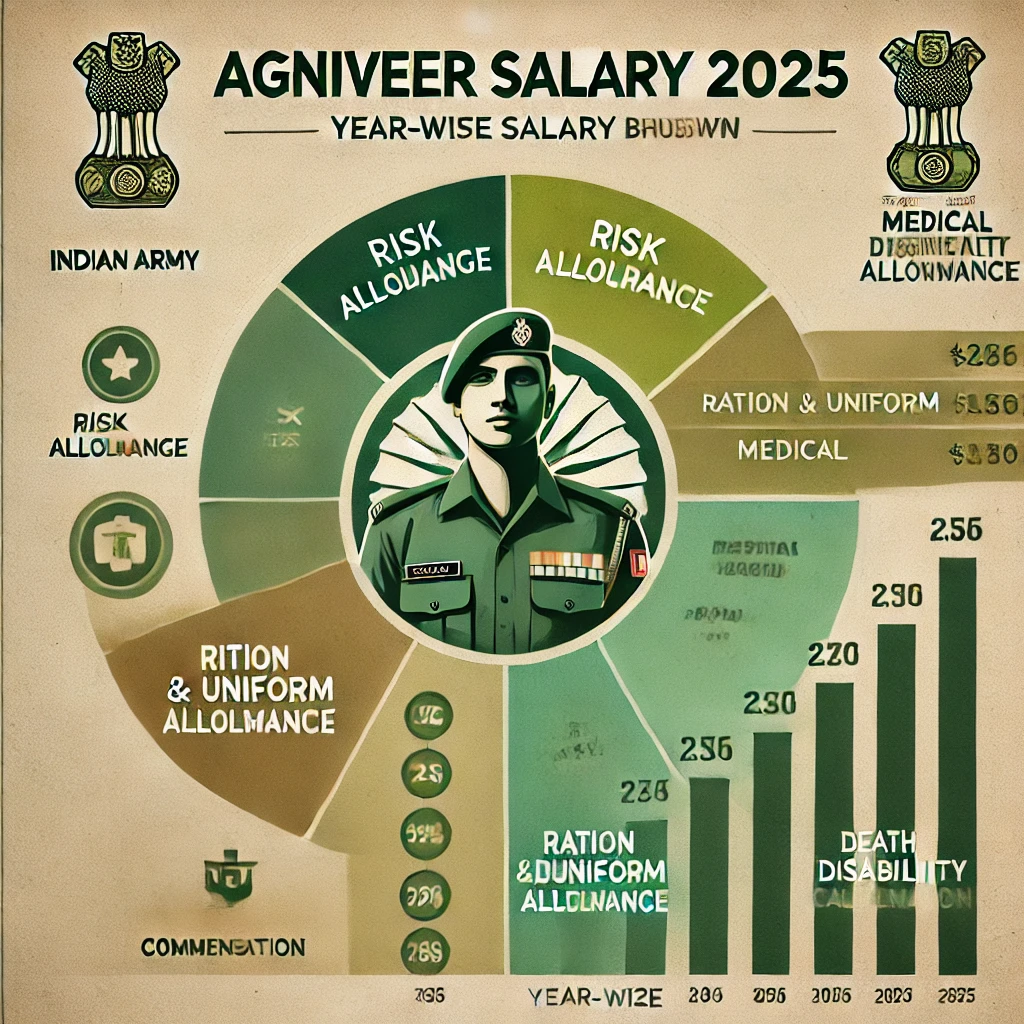 Indian army agniveer salary 2025