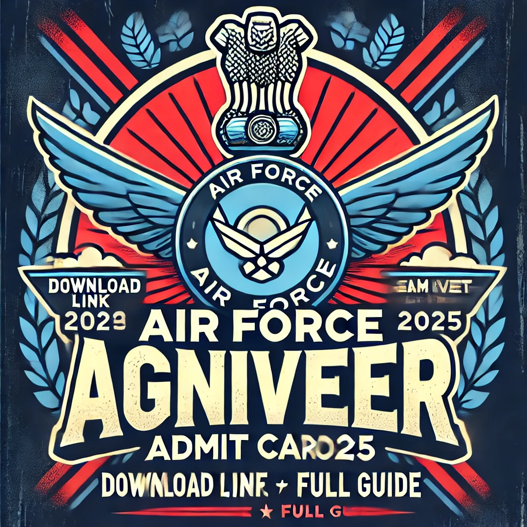 Air Force Agniveer Admit Card 2025