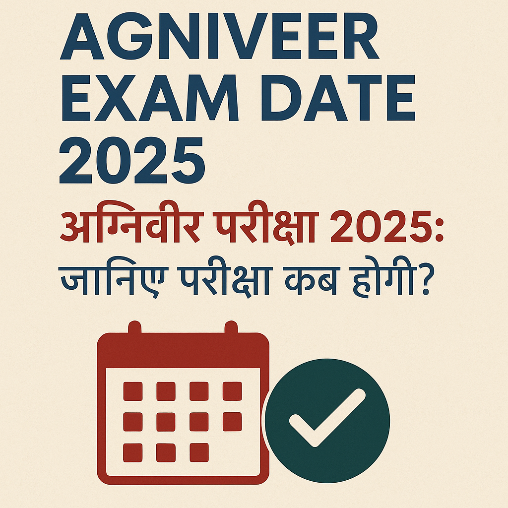 Agniveer Exam Date 2025
