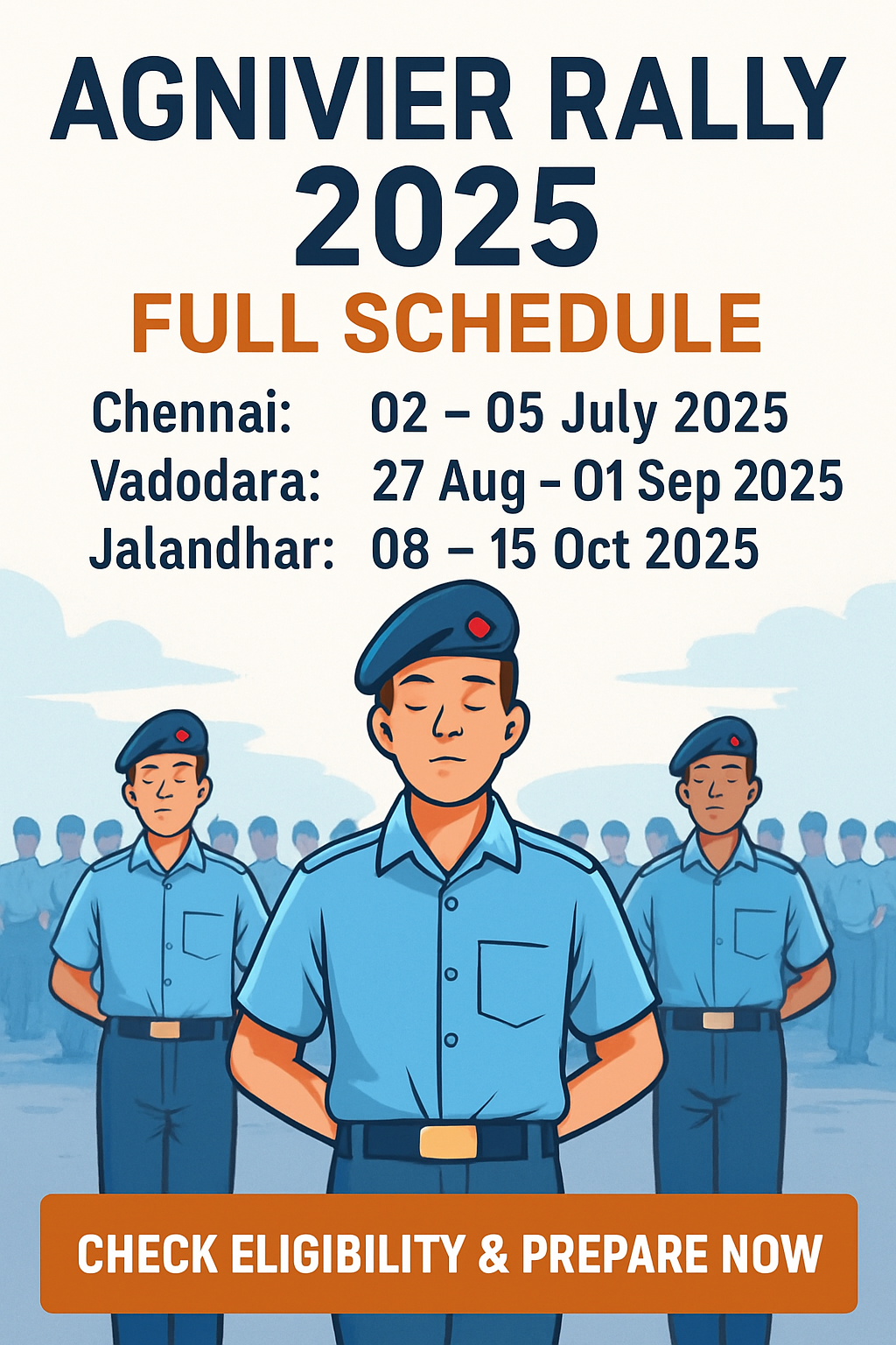 Agniveer army rally 2025