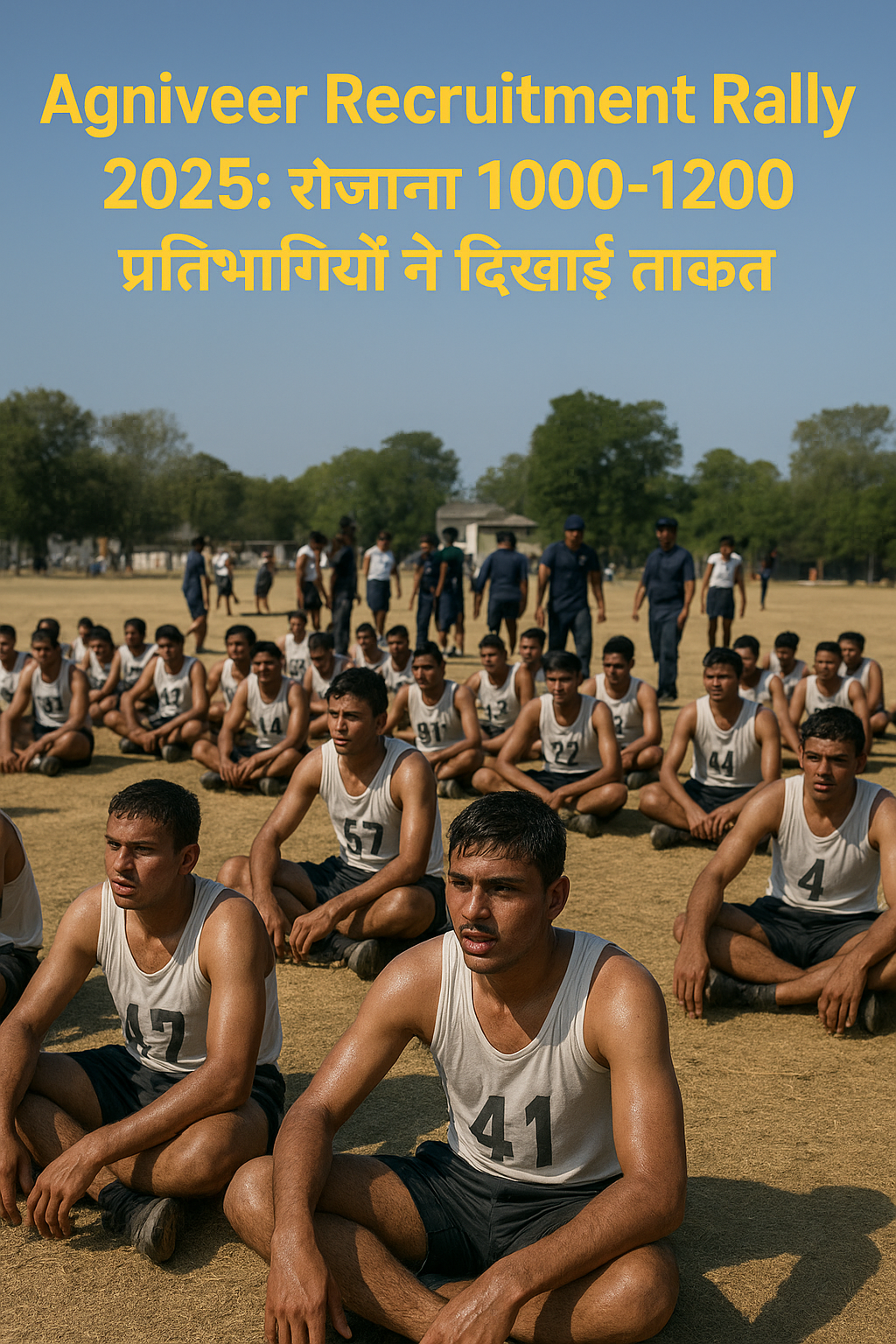 Agniveer Recruitment Rally 2025